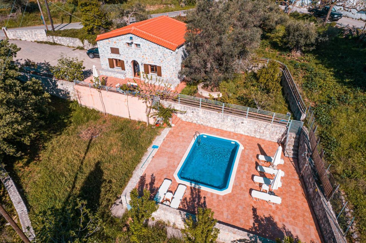 Horizon Villa Kastellos Rethymno Bagian luar foto